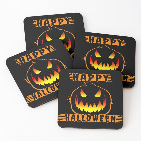 Item preview, Happy Halloween Pumpkin Face Orange Black designed and sold by Tig3rE.