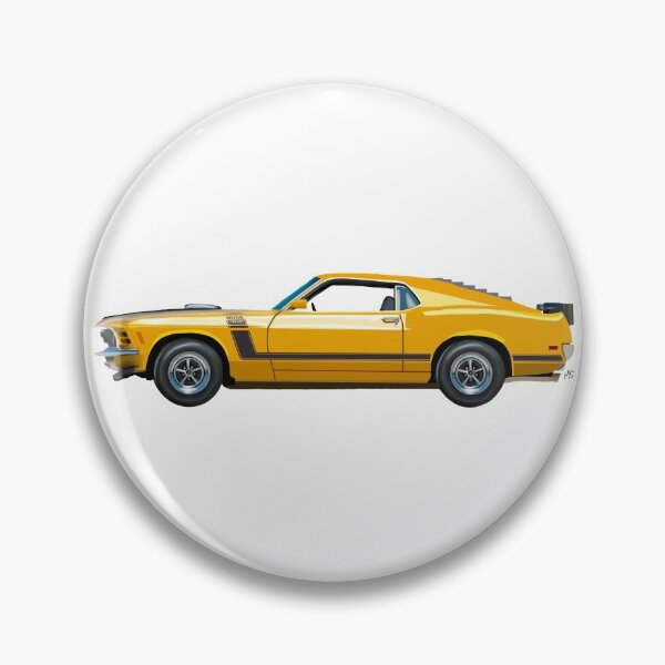 Item preview, 1970 Mustang Boss 302 designed and sold by Michelle Szalai.