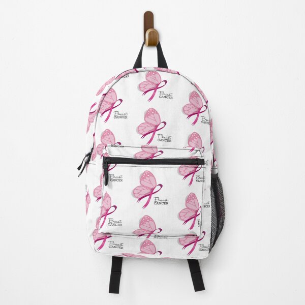 Item preview, Breast Cancer Awareness - Breast Cancer Butterfly Pink Ribbon  designed and sold by WearWolfDesigns.