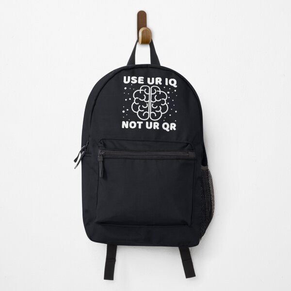 Item preview, Use Your Iq Not Your Qr #1 designed and sold by SalahBlt.