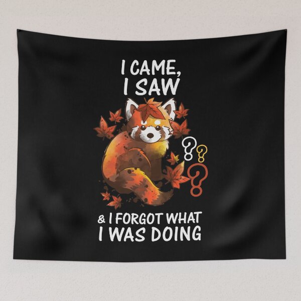 Item preview, I Came I Saw And I Forgot What I Was Doing designed and sold by sprintmoon.