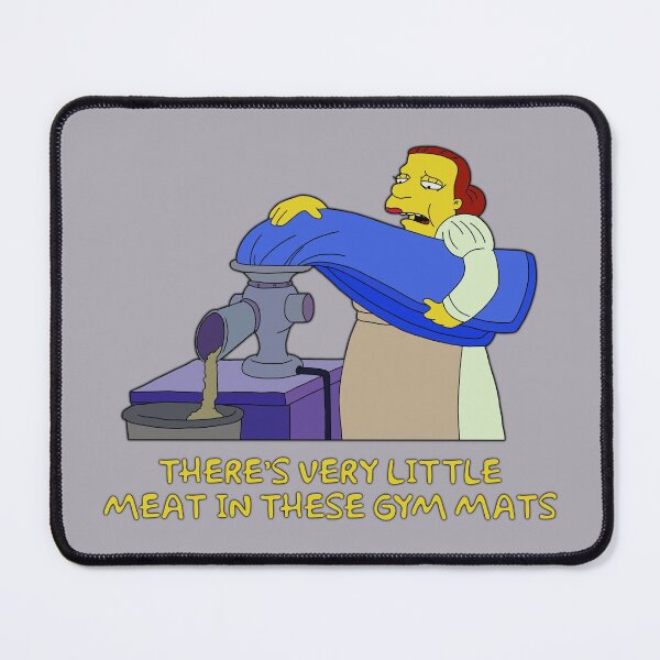 Item preview, There’s Very Little Meat In These Gym Mats designed and sold by thebcarts.