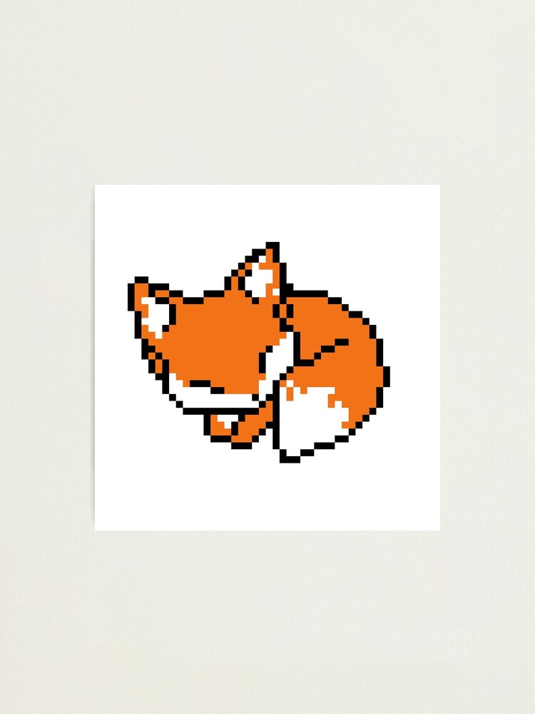 Pixel Art Fox / Fox' Coasters