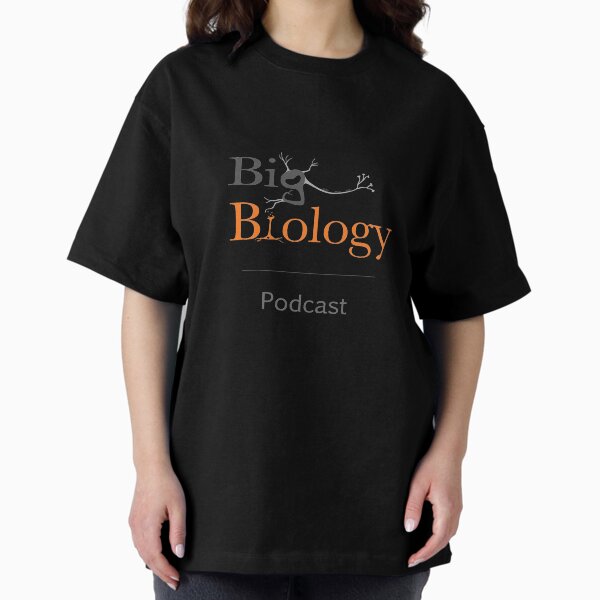Big Biology logo Oversized T-Shirt