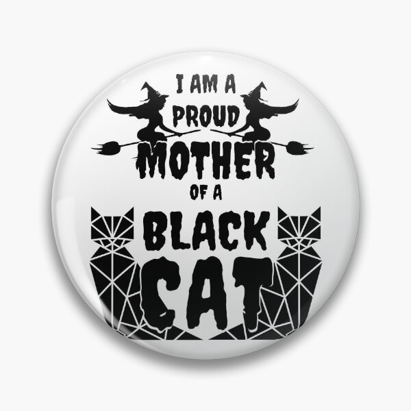 Item preview, I Am A Proud Mother Of A Black Cat - Witch Cat designed and sold by Tig3rE.