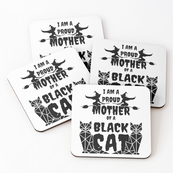 Item preview, I Am A Proud Mother Of A Black Cat - Witch Cat designed and sold by Tig3rE.