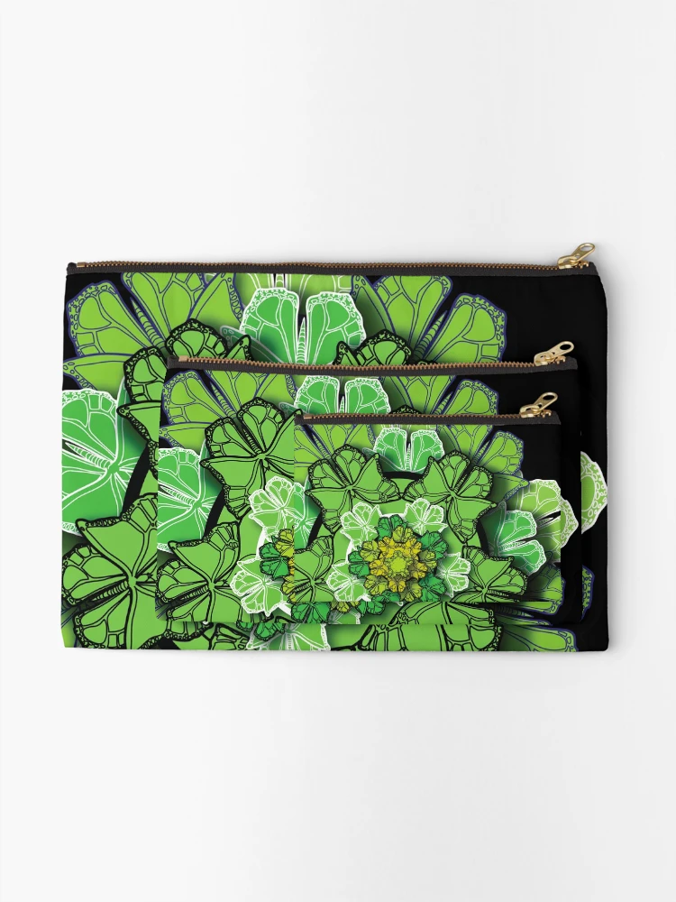 Thumbnail 2 of 4, Zipper Pouch, Butterfly Effect designed and sold by InfinitePathArt.