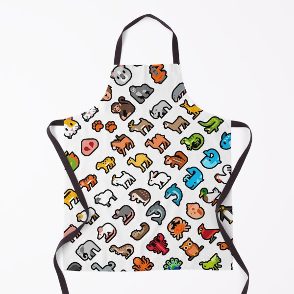 Item preview, Seamless animal grid designed and sold by nirvanzentinal.
