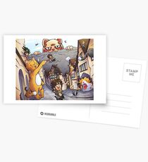 Attack on Kitten! Postcards