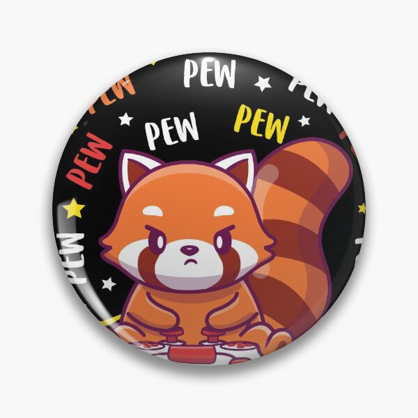 Item preview, Red Panda Pew designed and sold by sprintmoon.