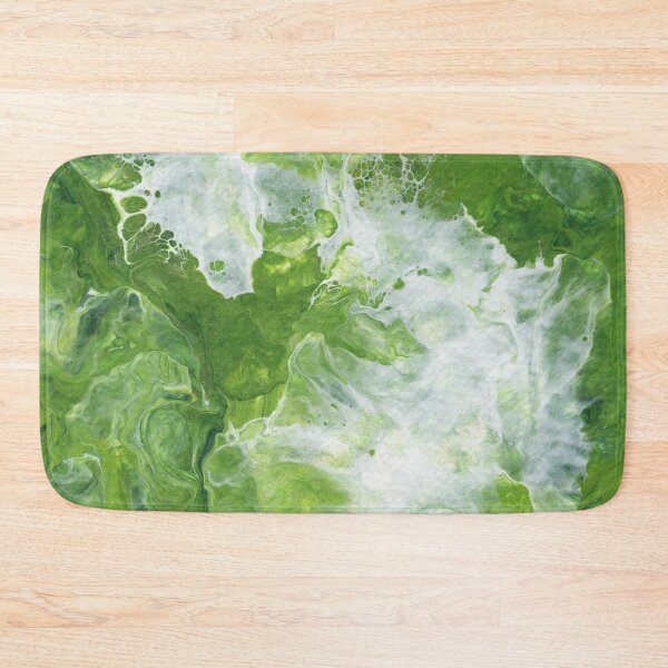 Item preview, Fluid Art Green in Green and White designed and sold by Cleave.