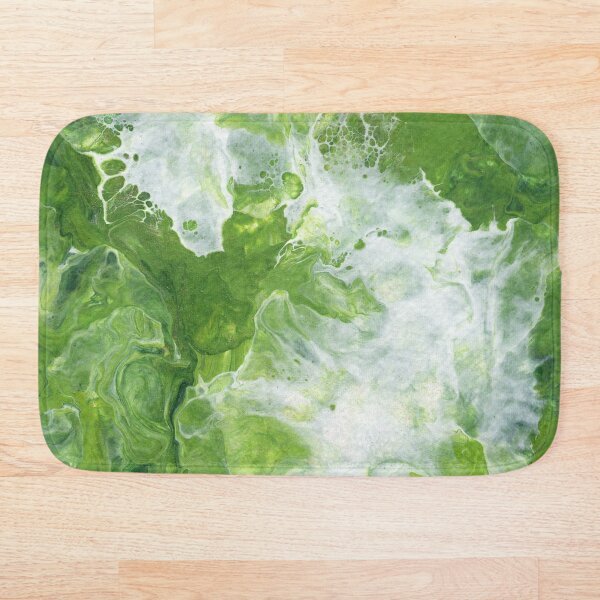 Item preview, Fluid Art Green en verde y blanco designed and sold by Cleave.
