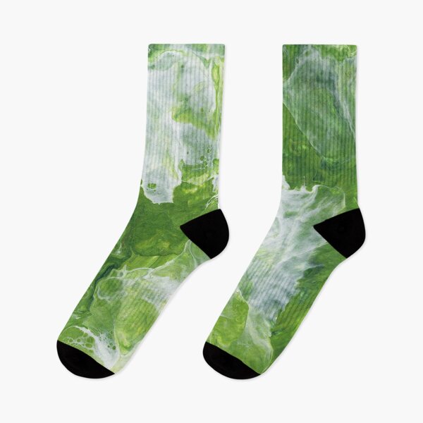 Item preview, Fluid Art Green in Green and White designed and sold by Cleave.
