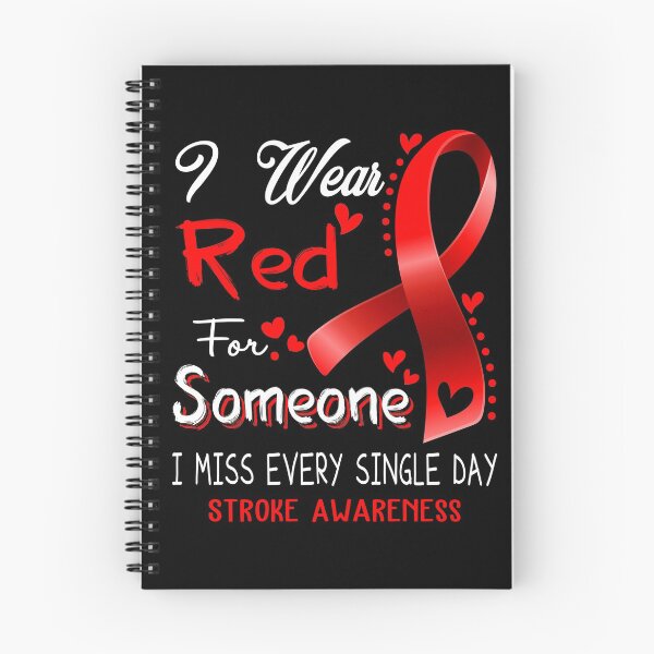 Item preview, I Wear Red For Someone I Miss Every Single Day Stroke Awareness designed and sold by hvoid41.