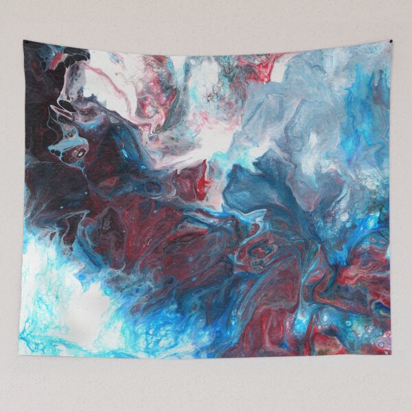 Item preview, Fluid Art in Blue, White and Red designed and sold by Cleave.