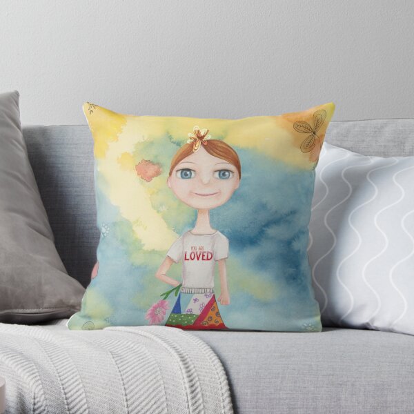Everday in everyway I am better and better Throw Pillow