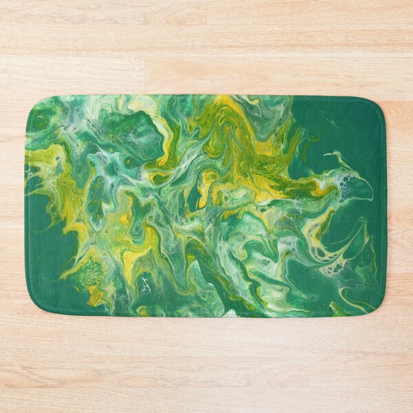 Item preview, Fluid Art Green, Yellow and White designed and sold by Cleave.