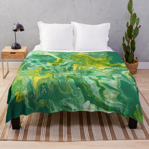 Item preview, Fluid Art Green, Yellow and White designed and sold by Cleave.