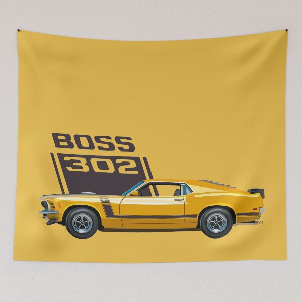 Item preview, 1970 Mustang Boss 302 designed and sold by Michelle Szalai.