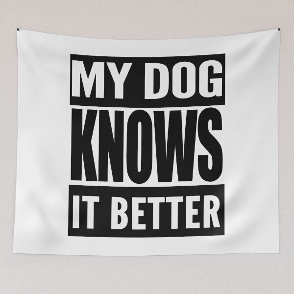 Item preview, Mi perro lo sabe mejor designed and sold by TeesForTheWorld.