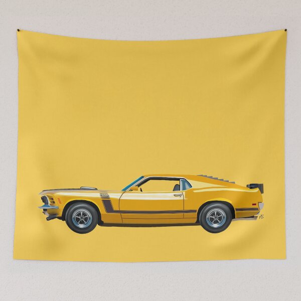 Item preview, 1970 Mustang Boss 302 designed and sold by Michelle Szalai.
