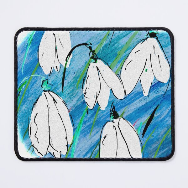 Item preview, snowdrop in blue designed and sold by iancoppack.