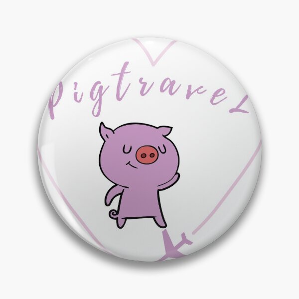 Item preview, PIG LOVE TRAVEL designed and sold by myt-shirt.