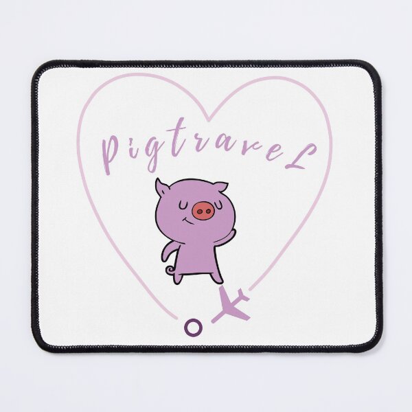 Item preview, PIG LOVE TRAVEL designed and sold by myt-shirt.