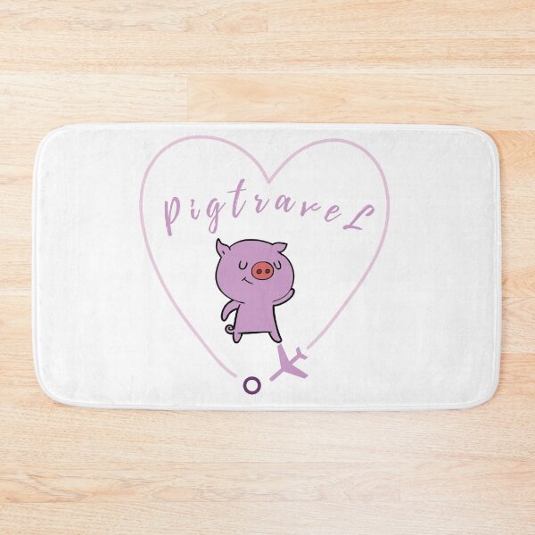 Item preview, PIG LOVE TRAVEL designed and sold by myt-shirt.