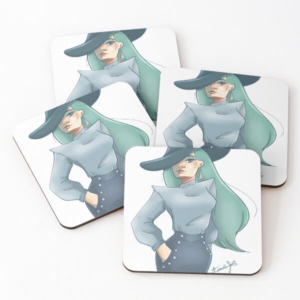 Item preview, Mysterious lady designed and sold by Fionabdraws.