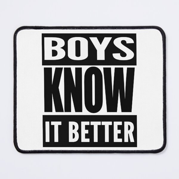 Item preview, Boys Know It Better designed and sold by TeesForTheWorld.