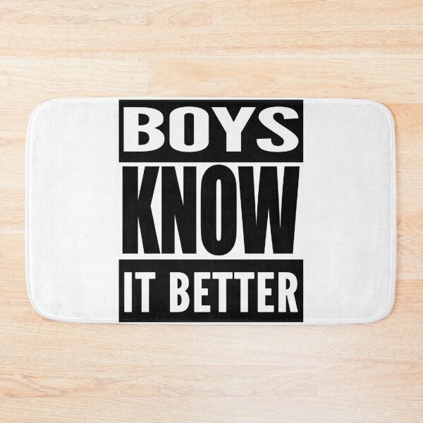 Item preview, Boys Know It Better designed and sold by TeesForTheWorld.