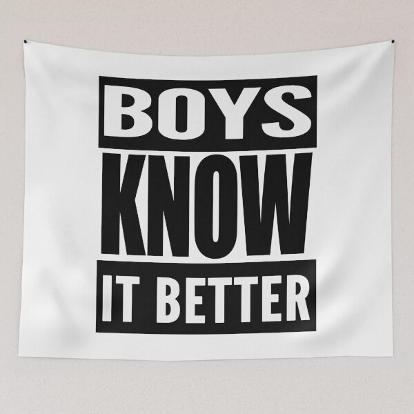 Item preview, Boys Know It Better designed and sold by TeesForTheWorld.