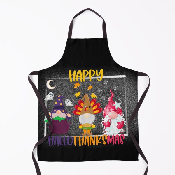 Item preview, Bleach effect Happy hallothanksmas gnome - Hallothanksmas gnomes designed and sold by Designs Of all kinds.