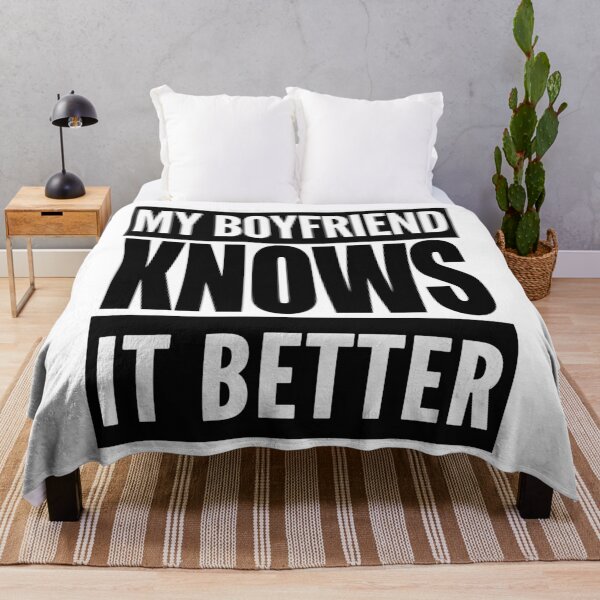 Item preview, My Boyfriend Knows It Better designed and sold by TeesForTheWorld.