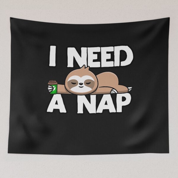 Item preview, I Need a Nap Funny Sloth Gift for Sleeping Lovers designed and sold by Músico Ilustre.