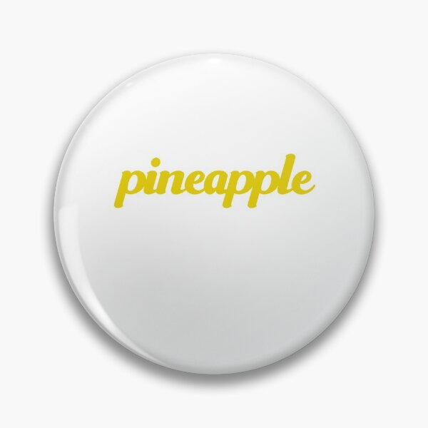 Item preview, Pineapple Food Text Based Minimalist Foods designed and sold by deskwhiskey.