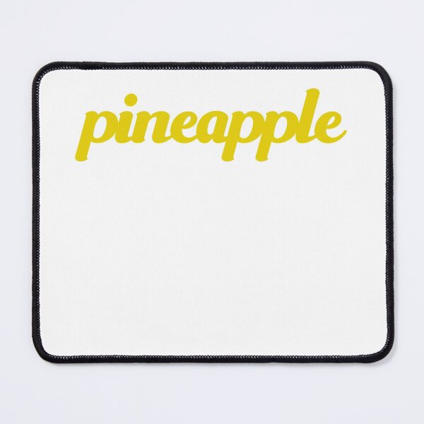 Item preview, Pineapple Food Text Based Minimalist Foods designed and sold by deskwhiskey.