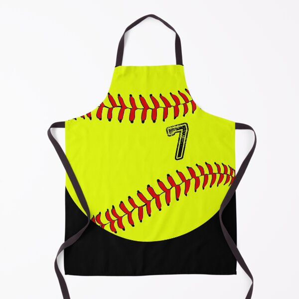 Item preview, Softball ball number 7, seven designed and sold by TheCultStuff.