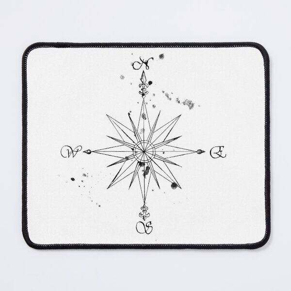 Item preview, Compass Rose Splattered designed and sold by Cleave.