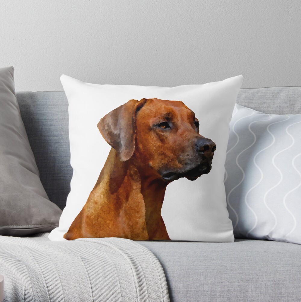 rhodesian ridgeback pillow