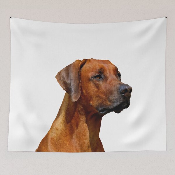 Item preview, Rhodesian Ridgeback Dog Mixed Media Design designed and sold by OByD.
