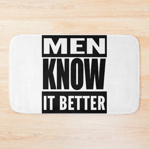 Item preview, Men Know It Better designed and sold by TeesForTheWorld.