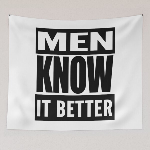 Item preview, Men Know It Better designed and sold by TeesForTheWorld.