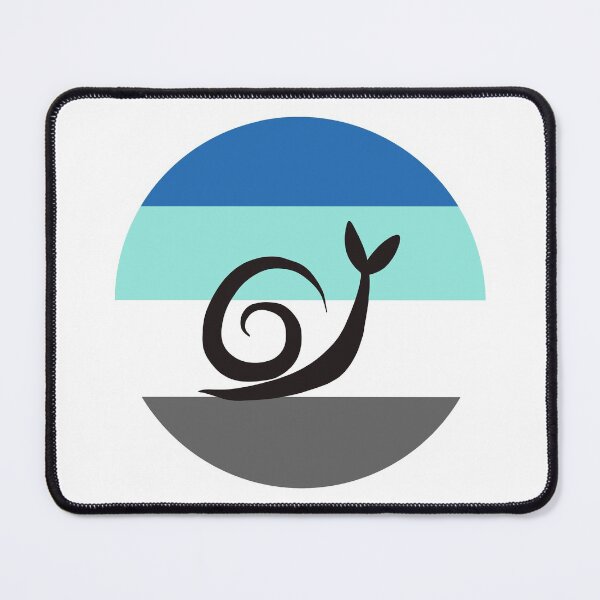 Item preview, Fray Minimalist Pride Snail Logo designed and sold by PrideSnails.