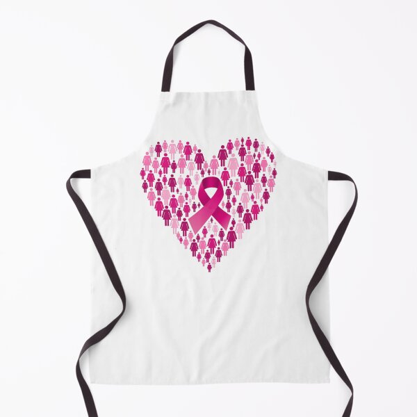 Item preview, Breast Cancer Awareness - Ribbon Women Heart Shape Woman Symbol designed and sold by WearWolfDesigns.