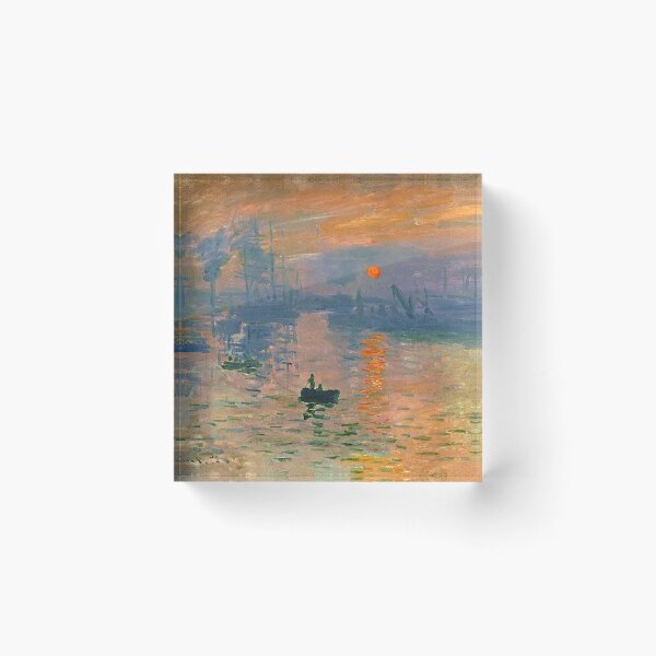 Item preview, Claude Monet "Impression, sunrise" designed and sold by Alexandra Dahl.