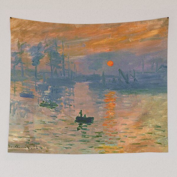 Item preview, Claude Monet "Impression, sunrise" designed and sold by Alexandra Dahl.