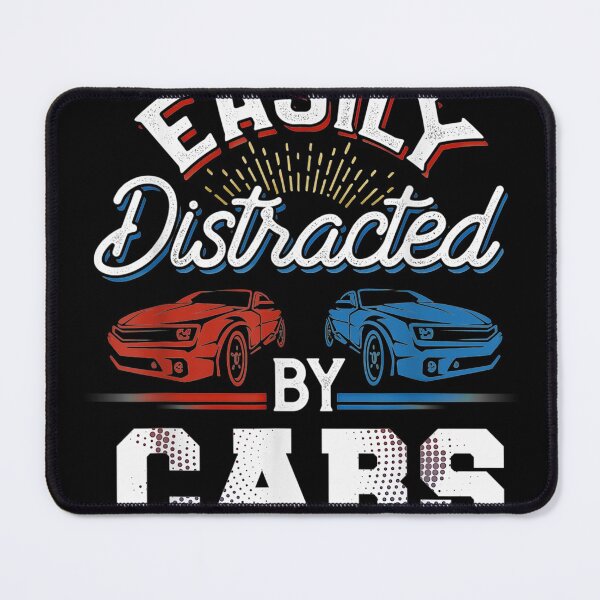 Item preview, Easily Distracted By Cars Racing Cars Fans peed Driver designed and sold by HamzashiTrre.