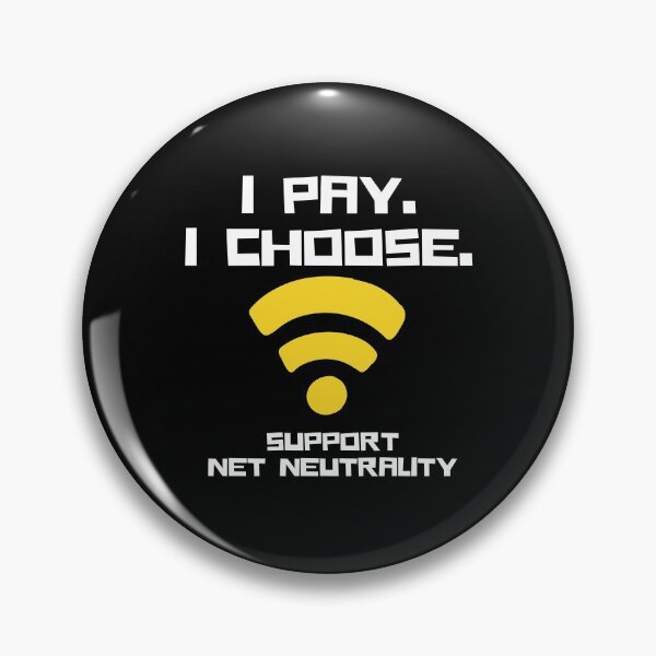 Item preview, Support Net Neutrality designed and sold by friendlyspoon.